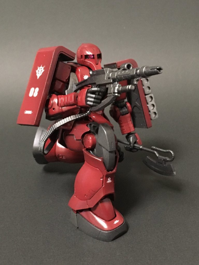 ザクⅠ（赤）–5枚目/制作者：PIYOSUKE