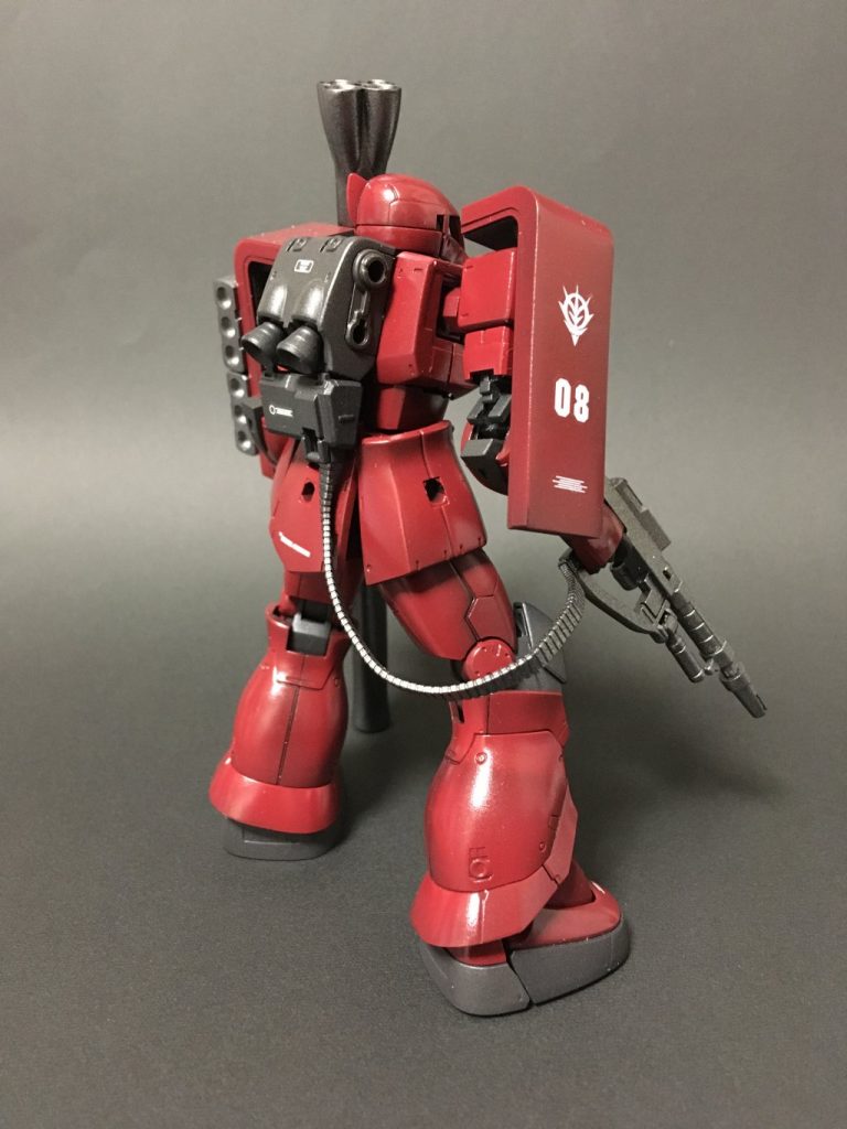 ザクⅠ（赤）–7枚目/制作者：PIYOSUKE