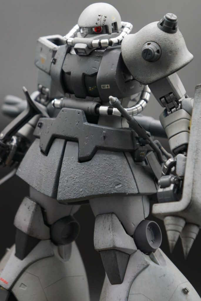 ZAKU ジオン残党現地改修型–5枚目/制作者：かりんとう