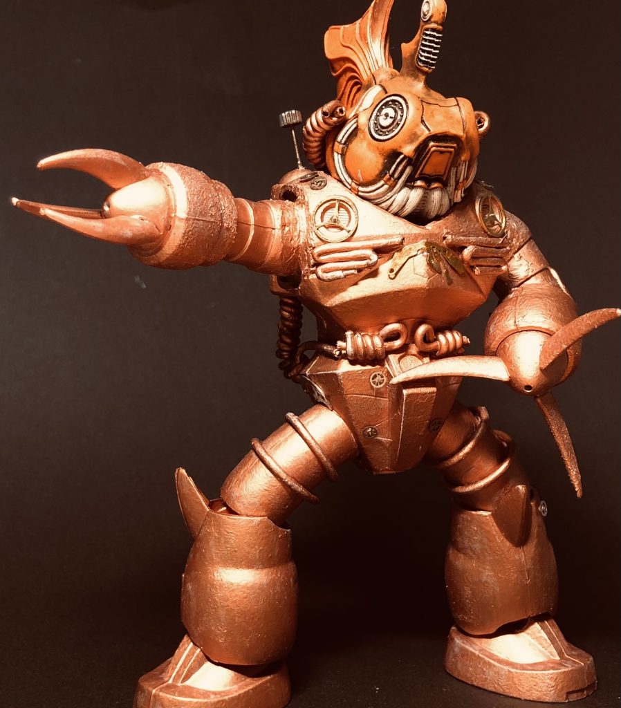 というわけでtomです😃本当はスチームパンク調の完成になるハズだったのですが...あれー？（笑）