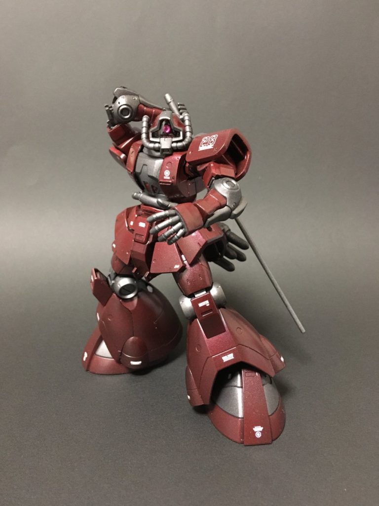 ドム試作機（赤）–3枚目/制作者：PIYOSUKE