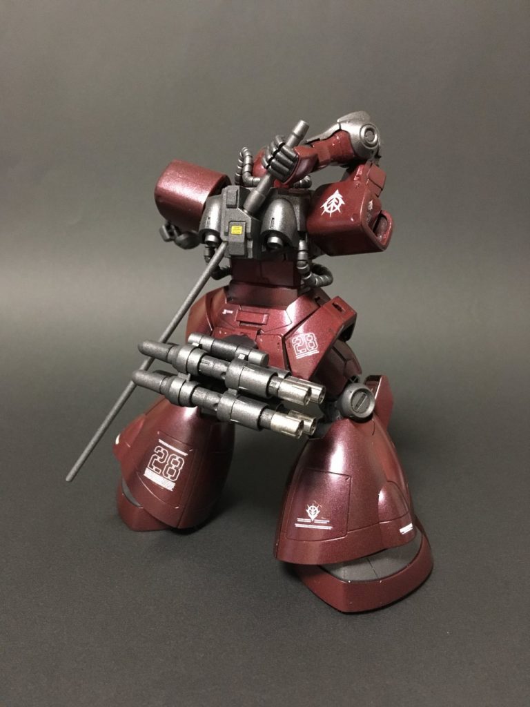 ドム試作機（赤）–4枚目/制作者：PIYOSUKE