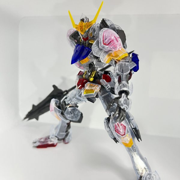 MG ガンダムバルバトス[クリアカラー]｜ワーチさんのガンプラ作品