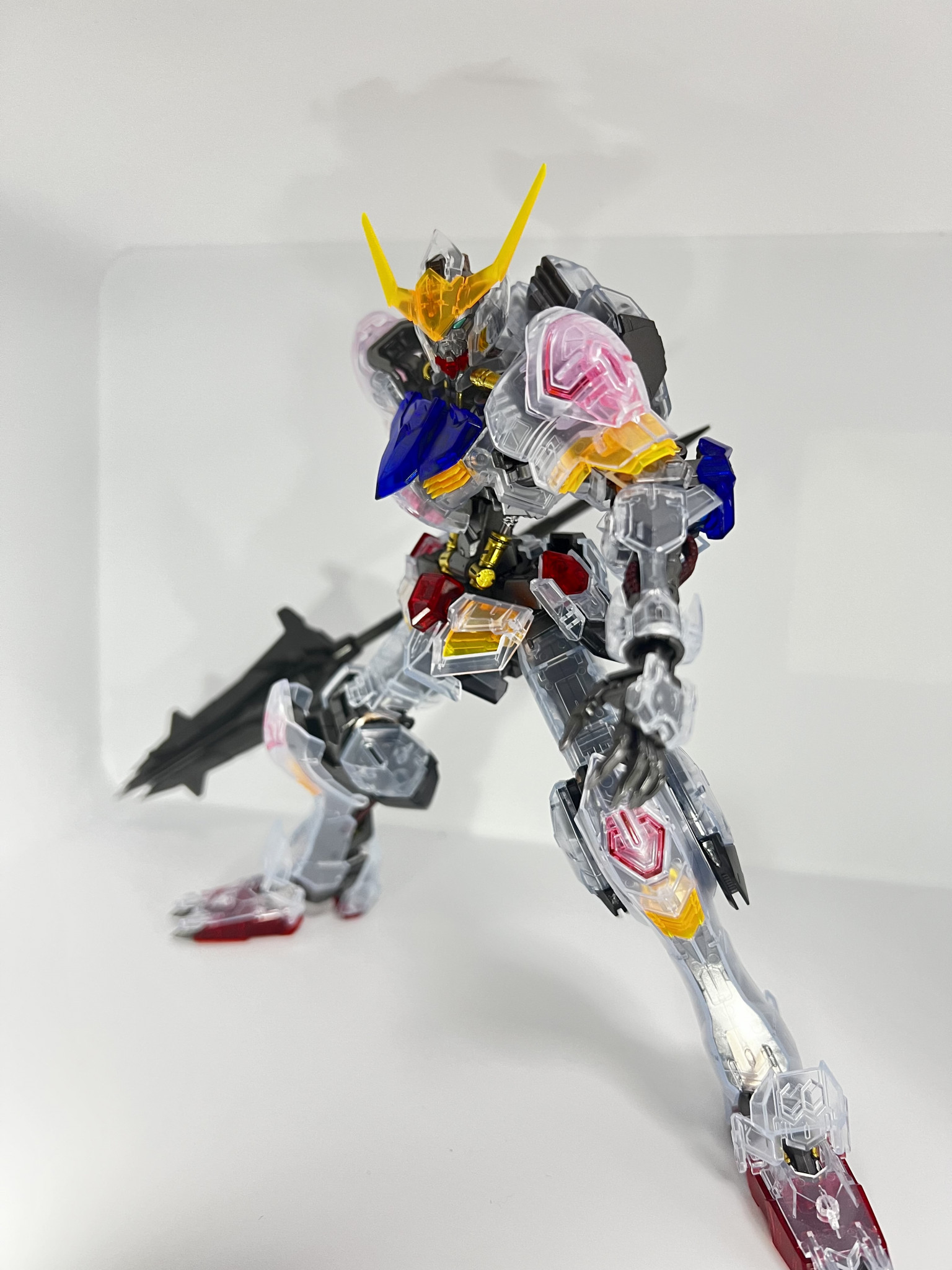 ガンダムベース MGガンダムバルバトスクリアカラー 拡張パーツセット