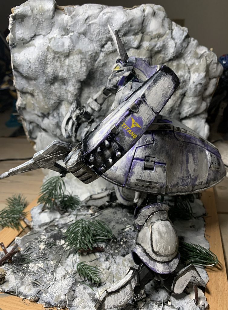 ホワイトオーガーがモチーフみたいなところもあり、好き嫌いは正直別れると思いますが、自分のルーツで一番好きな塗装ですなのだ。