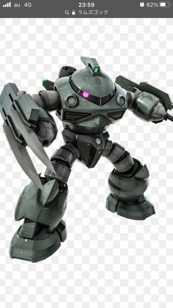 通常のズゴックはアイアンネイルで相手を突き刺した場合、抜けなくなる事がありそれを改修したのがラムズゴックですもし抜けなくなった場合はシールドごとパージして次の行動にはいれます頭部の240mmロケットランチャーは廃止してその替わりにヒートラムを装備しています