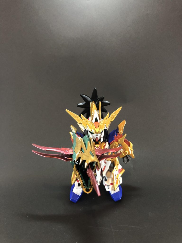 今回もエアブラシで塗装した後、筆塗りで部分塗装をしています。