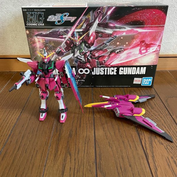 HG 1/144スケール「インフィニットジャスティスガンダム」完成です‼︎