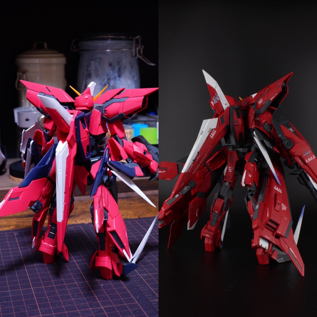 素組み比較です。