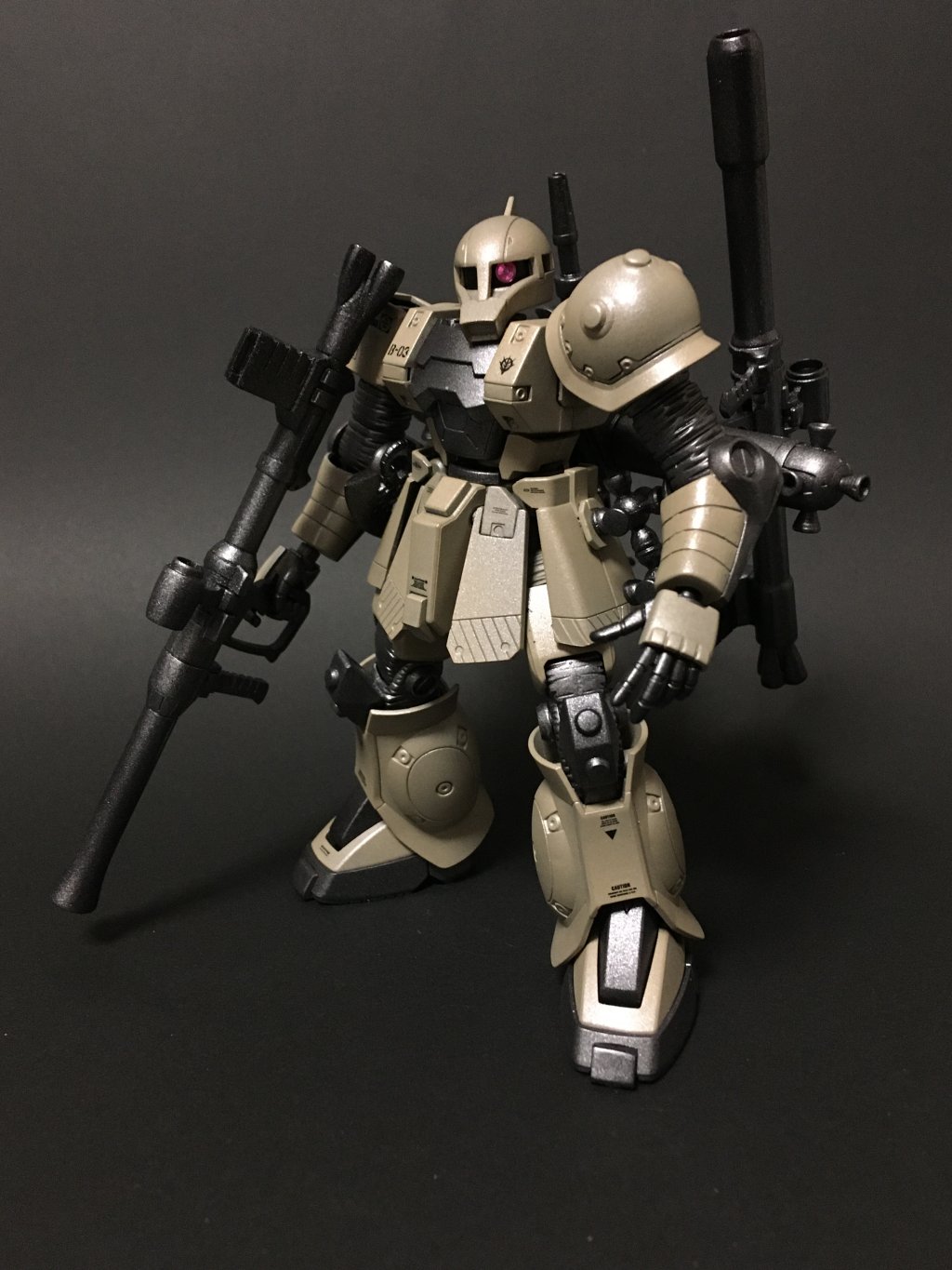 ザクⅠ（砂漠戦部隊）｜PIYOSUKEさんのガンプラ作品｜GUNSTA（ガンスタ）