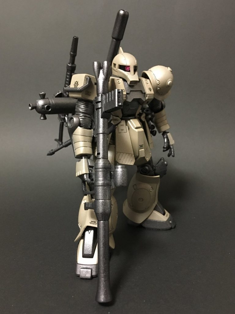 ザクⅠ（砂漠戦部隊）–4枚目/制作者：PIYOSUKE