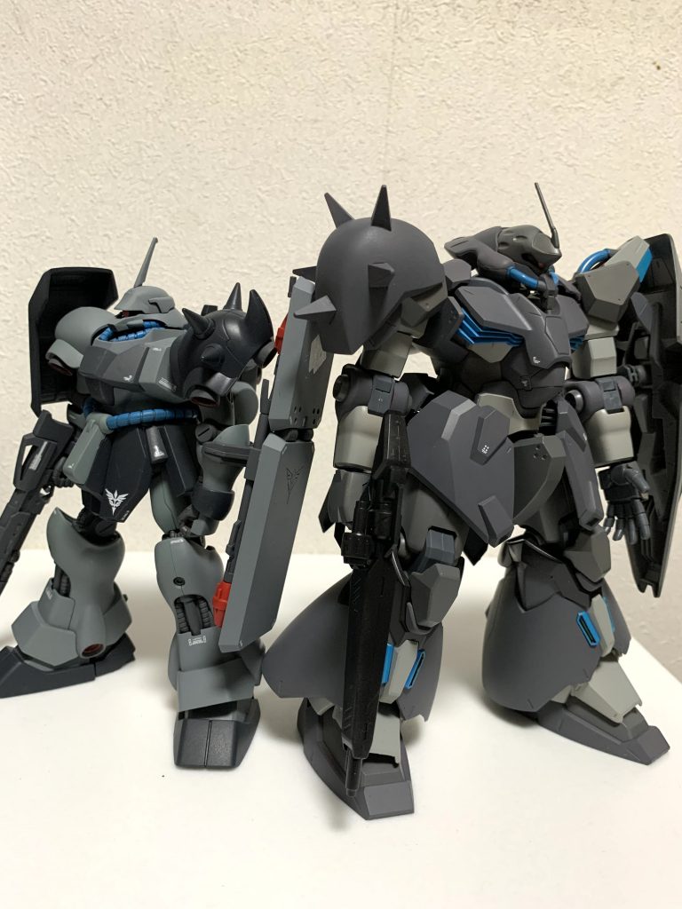 ギラドーガと比べるとボリュームありますね