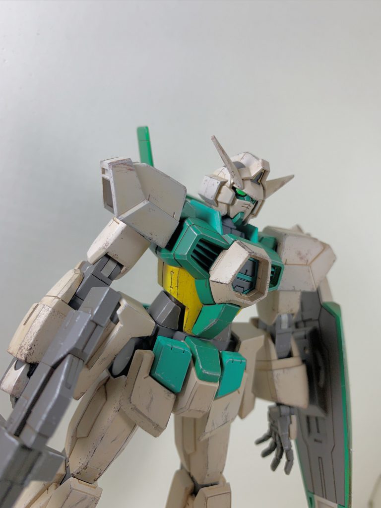 こちらは初めてウェザリングに挑戦したAGE1です。ウェザリングはまだまだなのでこれから頑張っていきます。