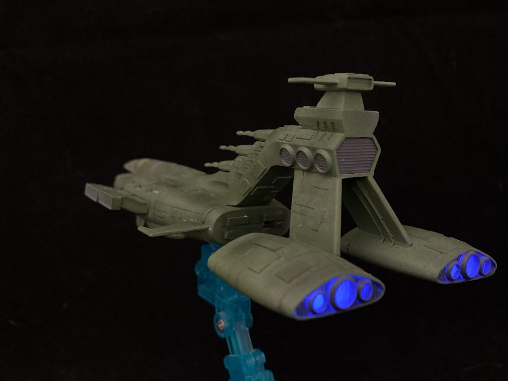 1/1200 ジオン軍巡洋艦 ムサイ–5枚目/制作者：marion(まあ)