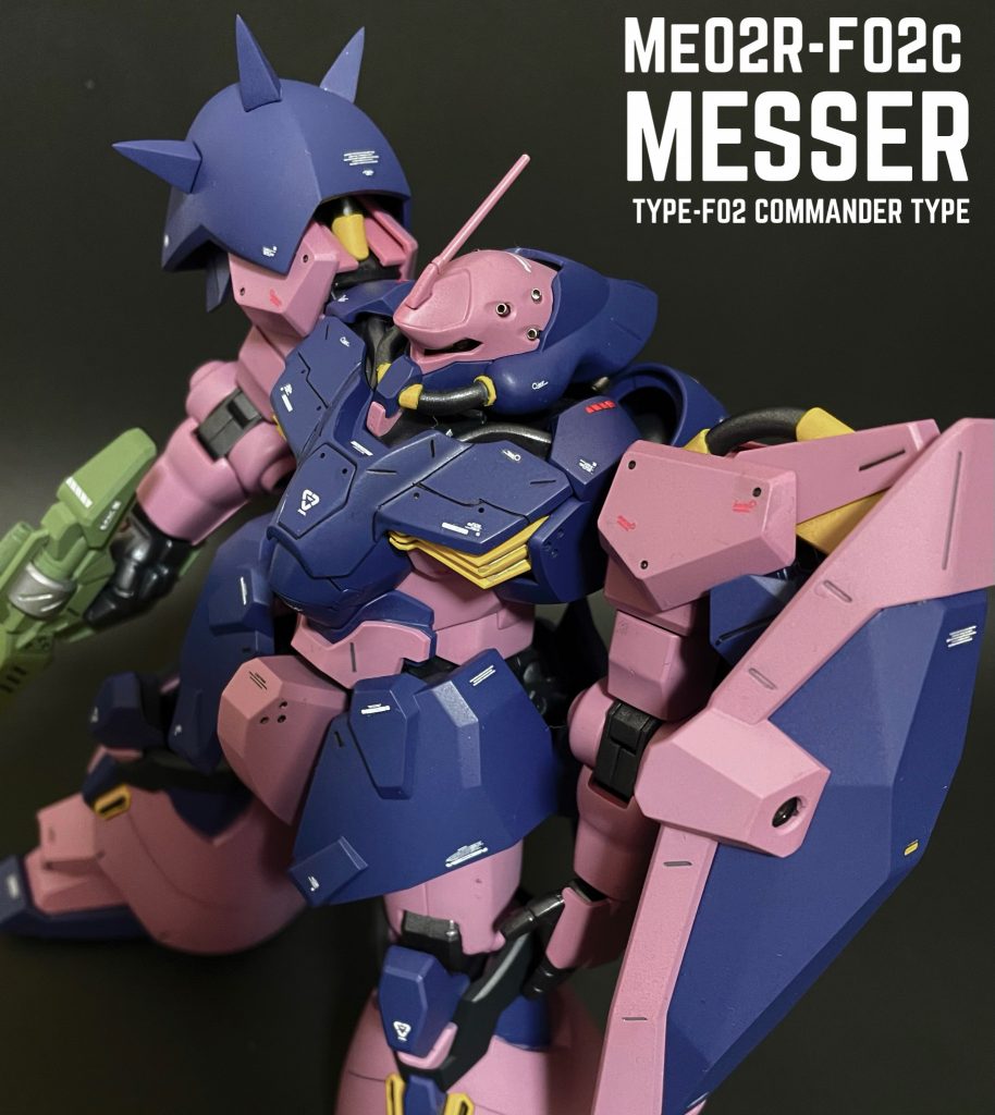 まずは初組み立てのF02型。拙いですが胸部と脚部フレアーに筋彫りを追加しました。合わせ目消しや段落ちモールド化などは基本的な工作として行っています。スパイクが尖りすぎましたww