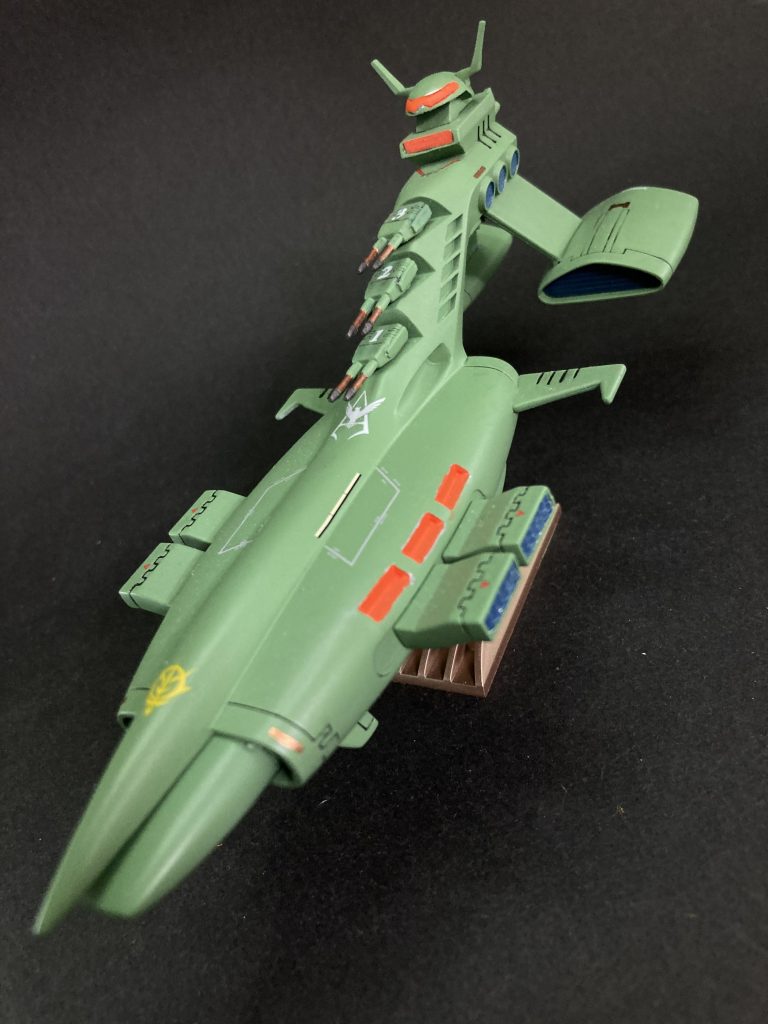 シャア専用ムサイ–2枚目/制作者：@jagdkinoko