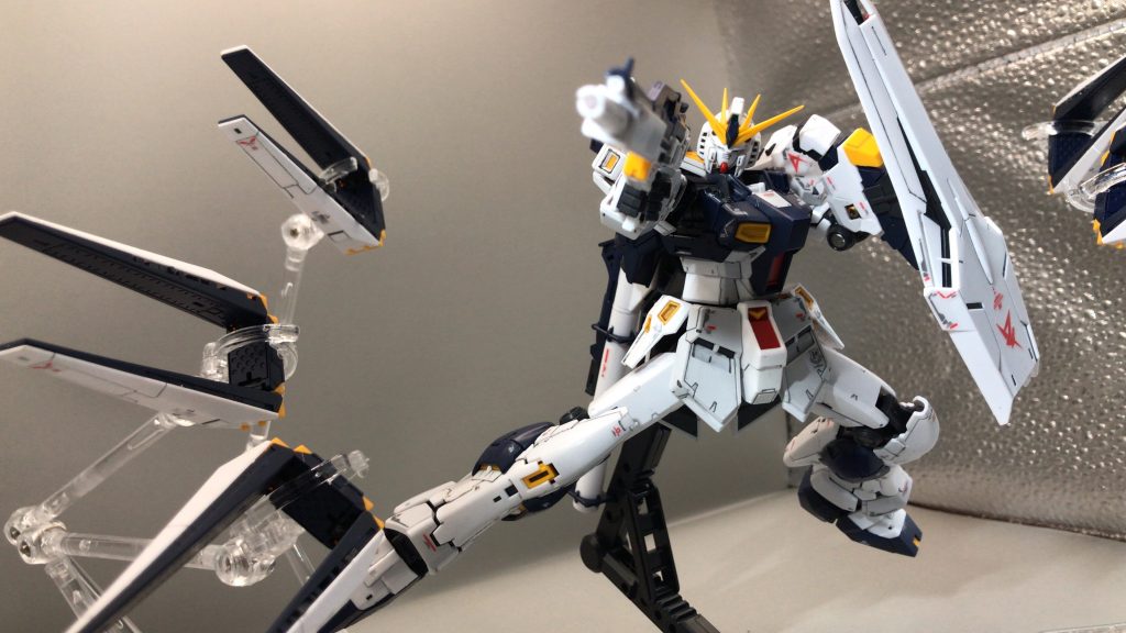 RG νガンダム　ランナー塗装