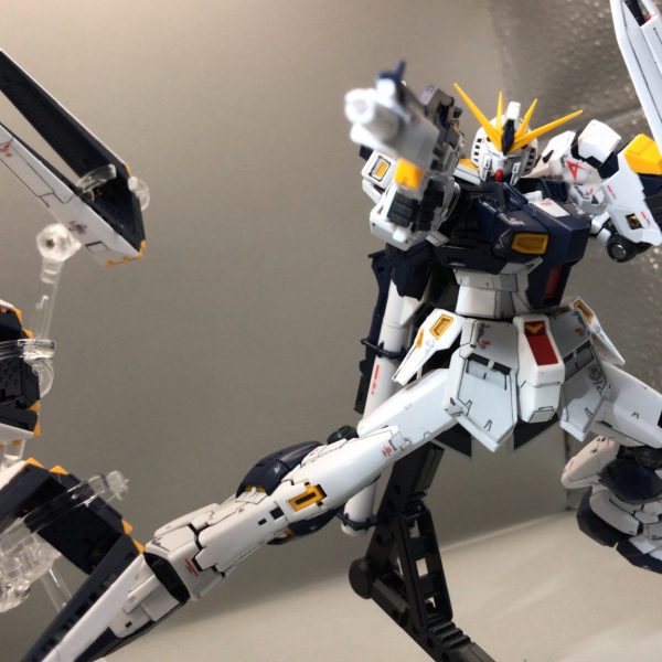 RG νガンダム　ランナー塗装