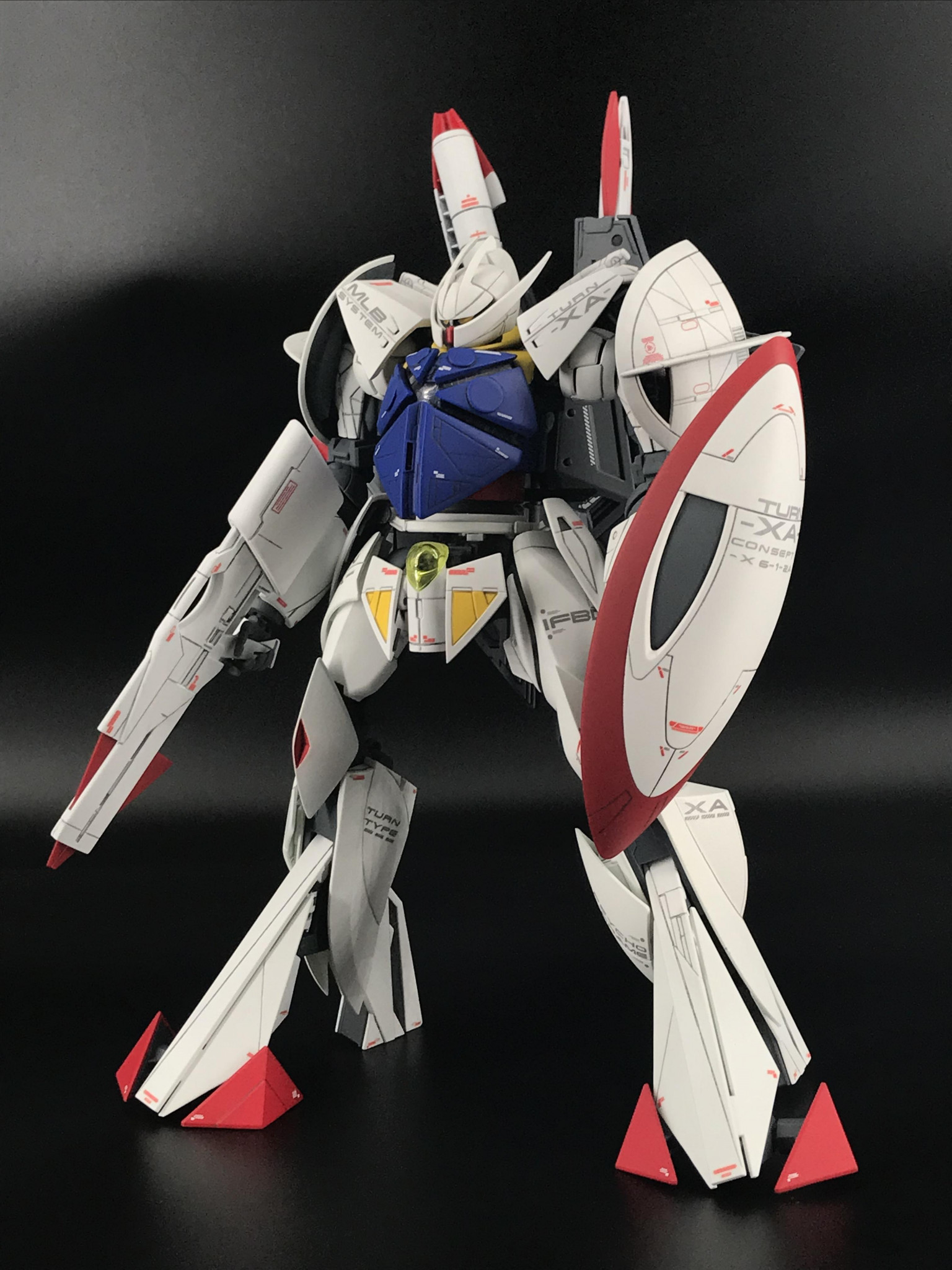 MG ターンAガンダム・ターンX 組み立て済み完成品 - 模型/プラモデル