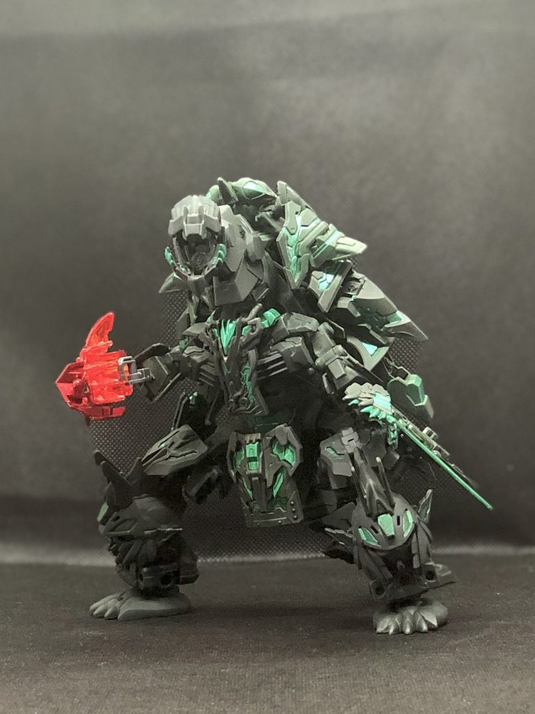 もちろんバニシングフィストもパーツ組み替えで再現