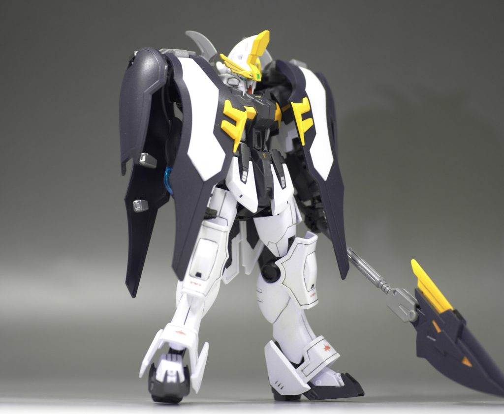 アクティブクロークは少し開いた状態で。