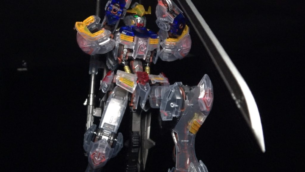 MG ガンダムバルバトス(クリアカラー)–5枚目/制作者：セリカ3