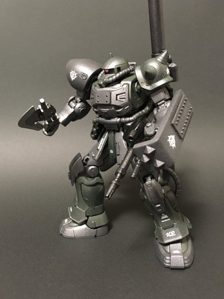 ザクⅡ（森林戦部隊）–4枚目/制作者：PIYOSUKE