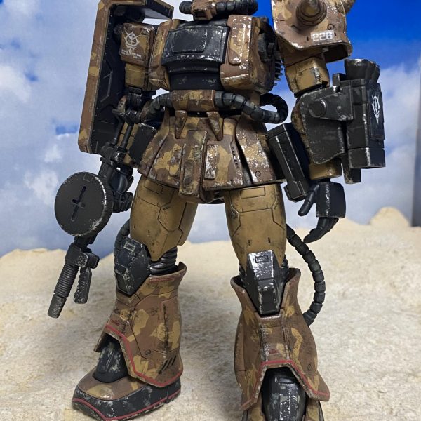 ザクデザートタイプ 砂漠迷彩仕様