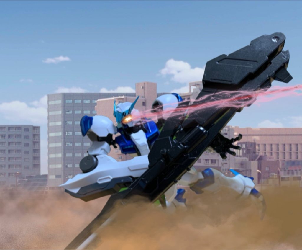 専用の大型メイスはレンチメイスと00スカイHWSのニードルミサイルのミキシングなんでそんな事したかというと…