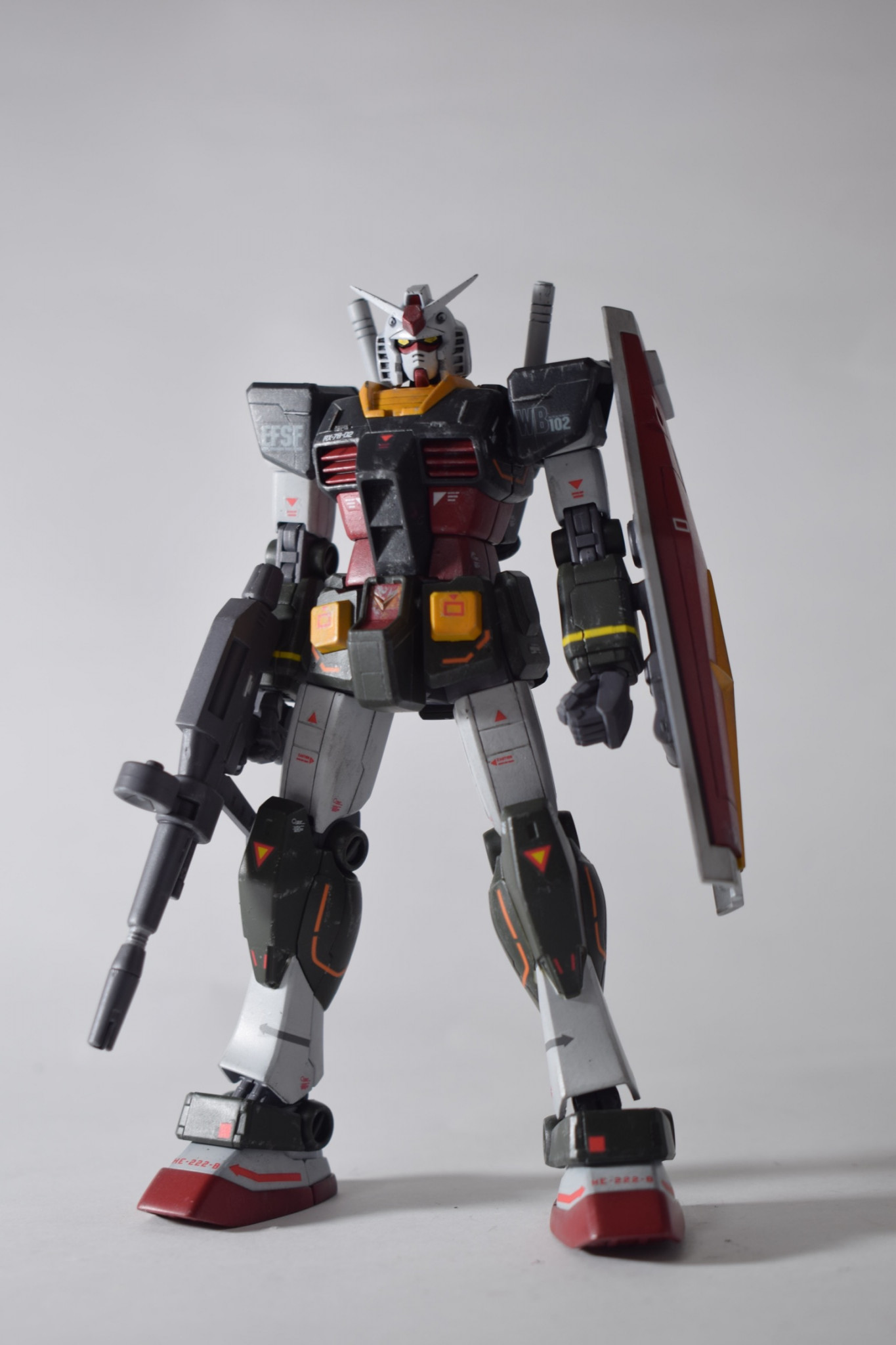 RX-78-2 ガンダム リアルタイプカラーver｜クローデルさんのガンプラ 