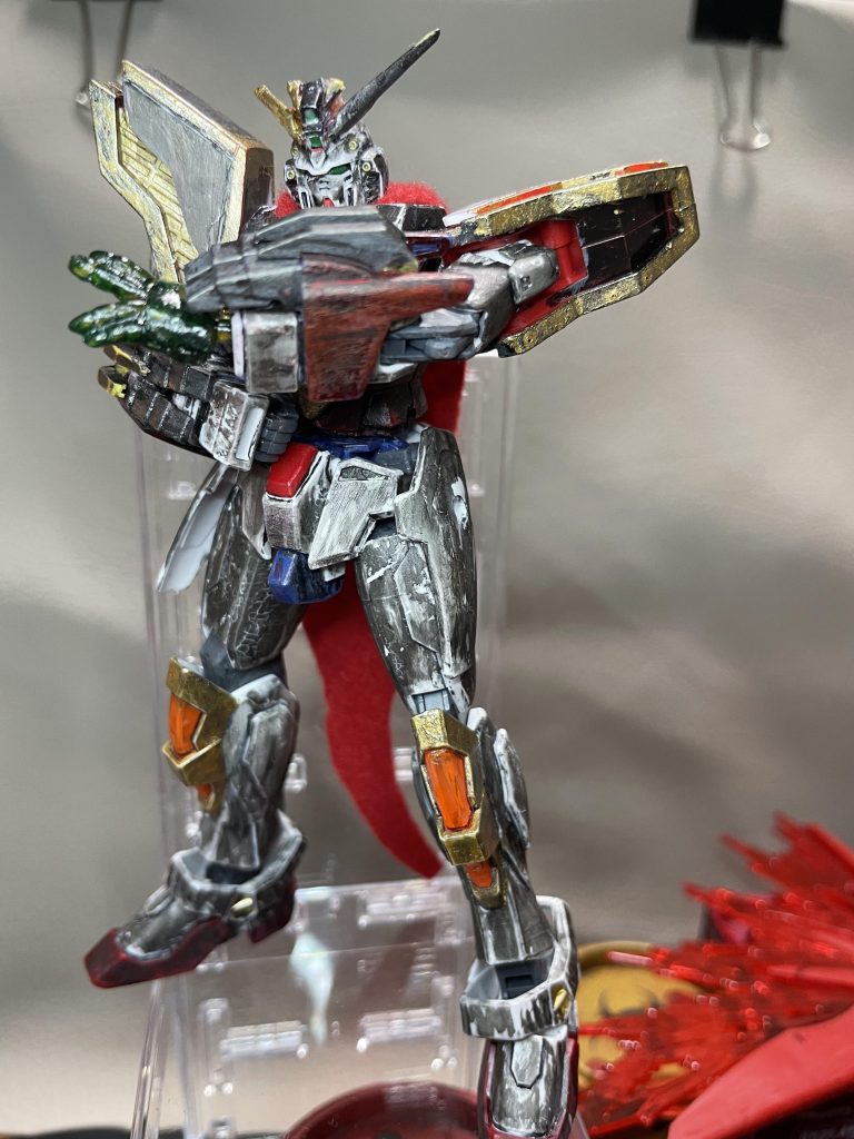 マスターガンダムBreakの投稿にあわして 待ち構えるゴッドガンダムBreak type-Rでも撮ってみました