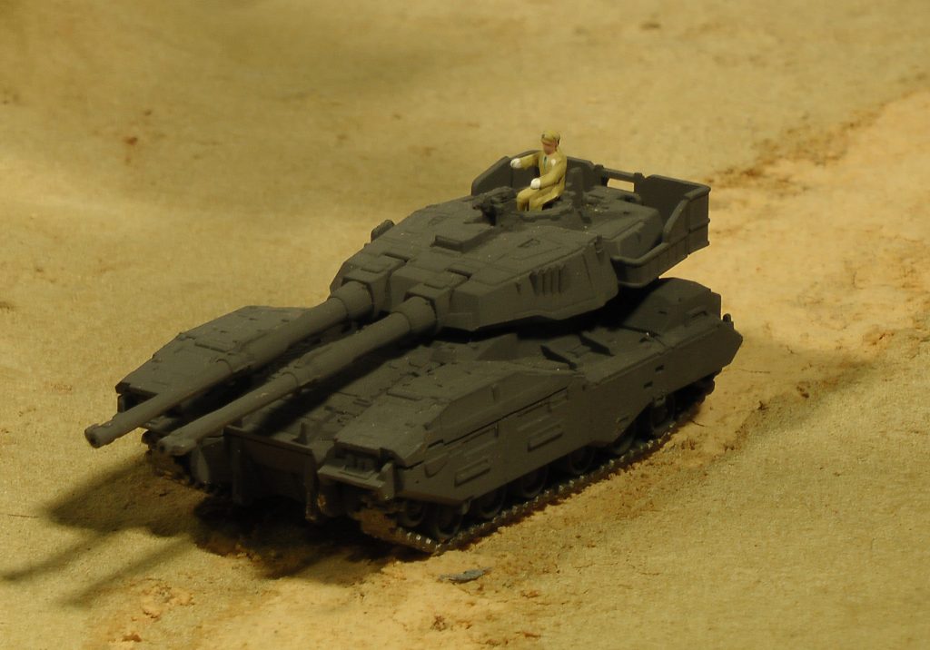 この61式戦車だけ、HGUCザク地上戦セットからもってきました。