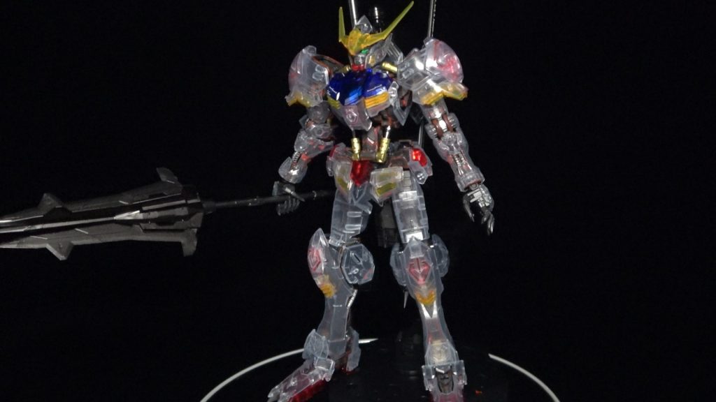 MG ガンダムバルバトス(クリアカラー)–3枚目/制作者：セリカ3