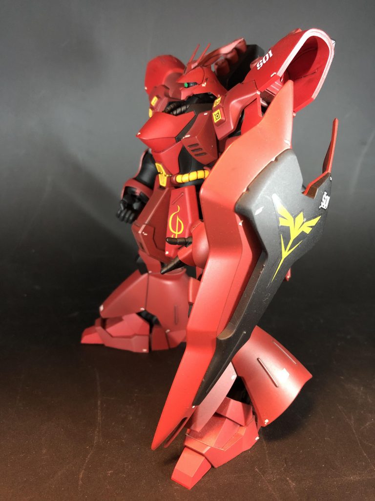 デカールは水転写でアクセントになる様に少し貼りました。