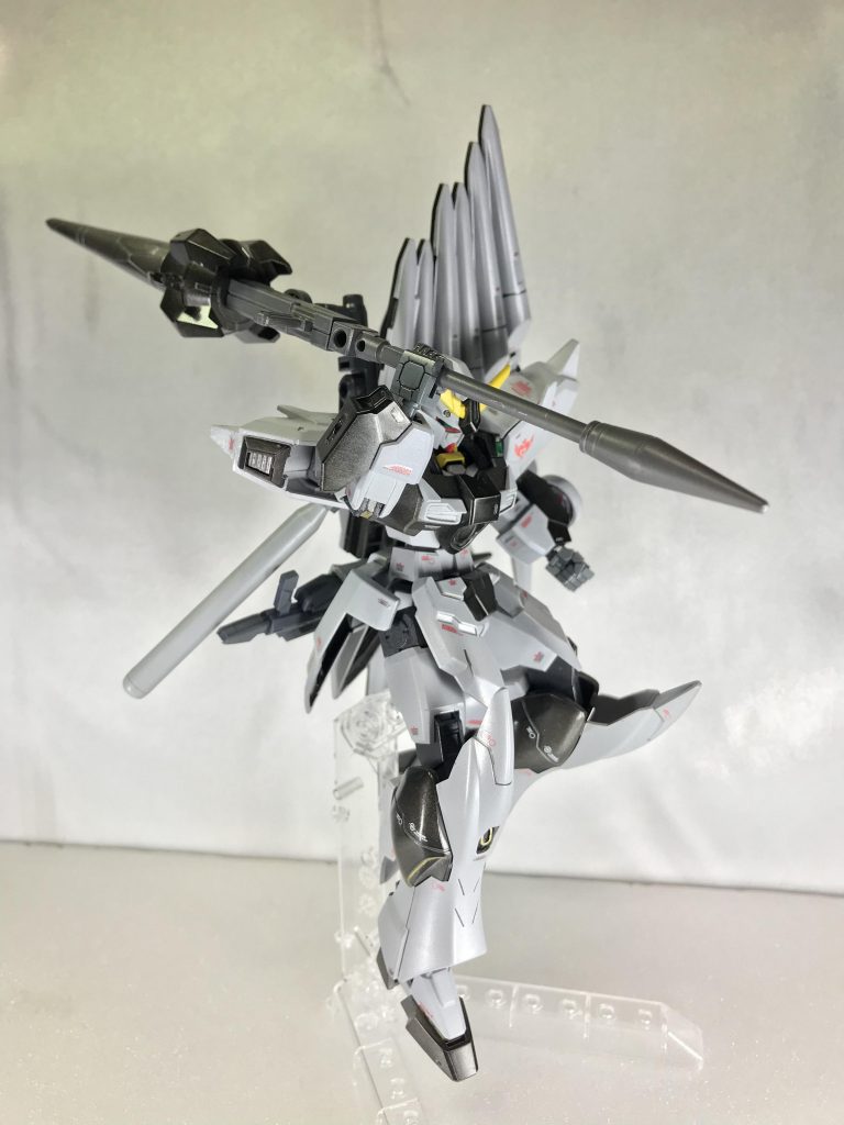 ランサーは、接続基部が動くのでこのように前に持ってくる事が出来ます😌