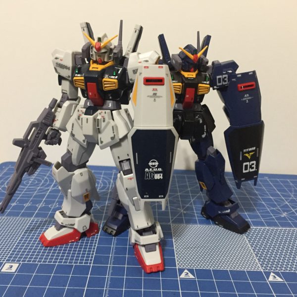 HGUC RX-178 ガンダムMk-Ⅱ(エゥーゴ仕様)&(ティターンズ仕様 