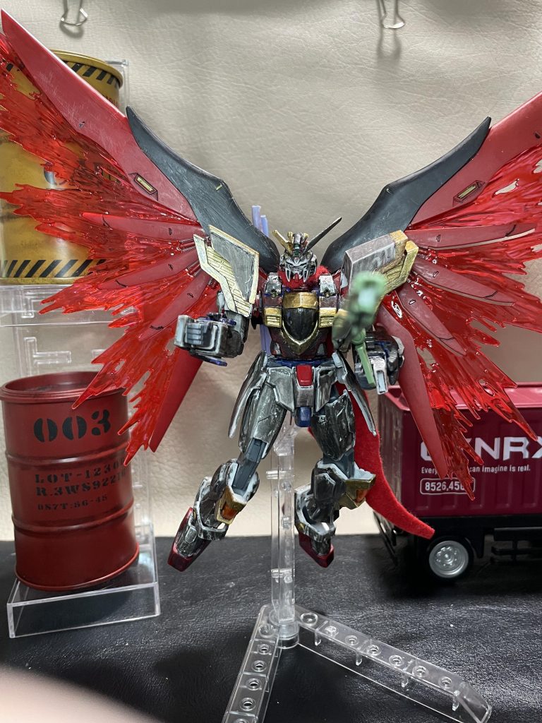 M2000GX 高エネルギー長射程ビーム砲を放つゴッドガンダムBreak type-Rです😁