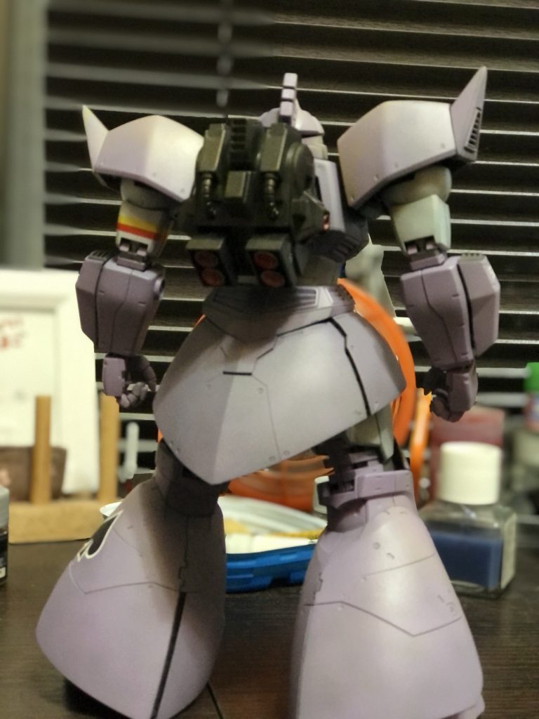 高機動型を2.0に背負わせました