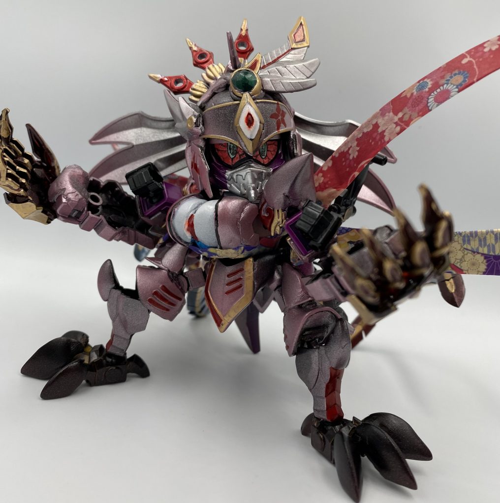 合体。このギミックありきでデザイン練ってました。