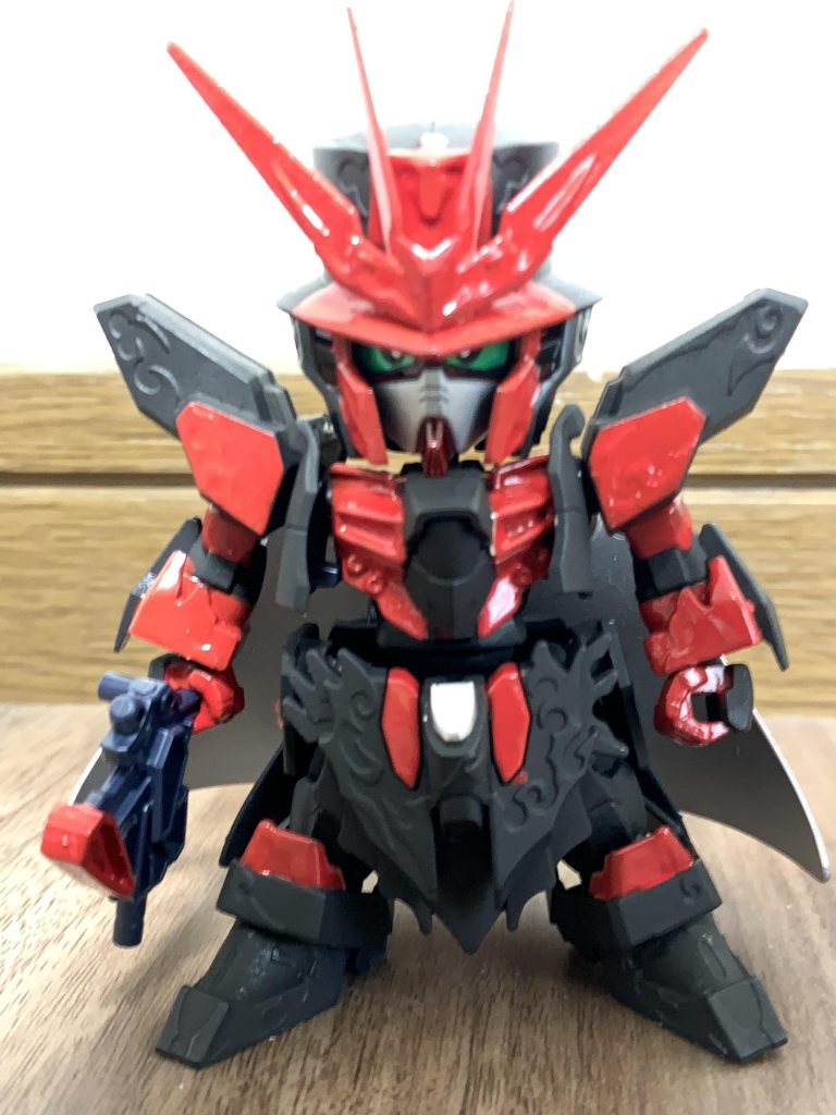 ルパンレッドエックスアルセーヌエックスのリフレクターを付けてない以外、カラー変えただけで特に何もしてません。黒サフベースに赤を筆塗り。