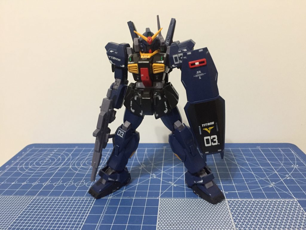 HGUC RX-178 ガンダムMk-Ⅱ(エゥーゴ仕様)&(ティターンズ仕様) ジェリド・メサ機–3枚目/制作者：朝倉千代子