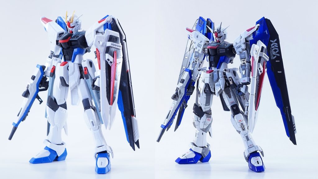 同じく左が素組、右が完成です。ディテールは多いけどプレーンなキットなのでかなり化けます。