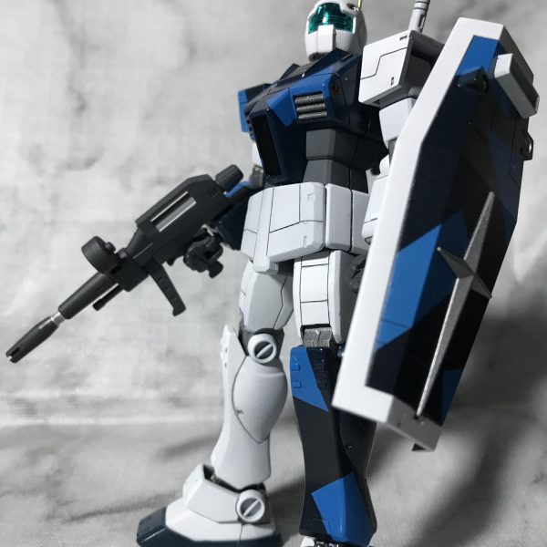 HGUC ジム　スプリッター塗装