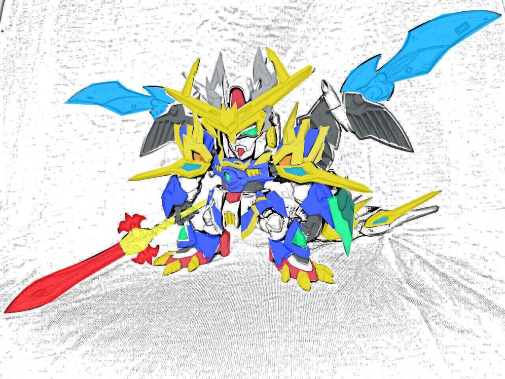 最初は霞の鎧イメージで塗装する予定でした。ご覧いただきありがとうございました〜