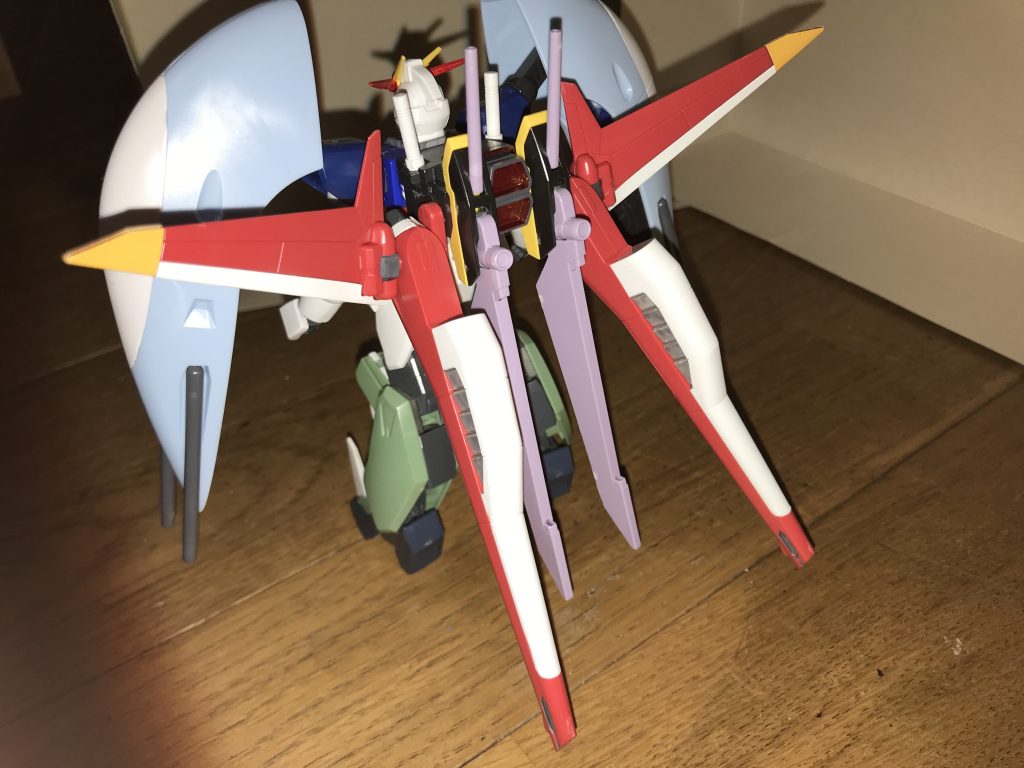 ハーデスシルエット背部の専用シルエット。VPS装甲とDG細胞を調合した特殊装甲で構成されており、シルエット単体の耐久性はそれなりに高く、ビームライフル程度の直撃には耐えられる。エネルギー変換炉内部にはDG細胞を生成するエネルギー変換炉タイプのエンジンが搭載されており、インパルス本体にDG細胞を一時的に感染させる事で、インパルス本体に凄まじいパワーをもたらす。合体が解除されると、本機に注入されたDG細胞は自動で消滅し、元のインパルスガンダムの状態に戻る。この仕組みは、デスティニーシルエットと同様である。