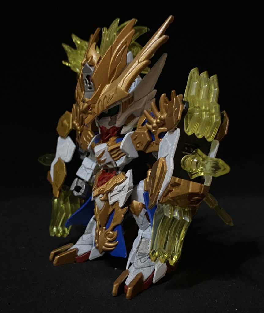 カッコいいんですけど動かすとほぼ確実に塗装ハゲします。僕の塗り方が悪いんでしょう。勉強します。