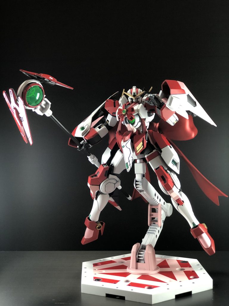 プリキュアをイメージして制作しました！ちなみに持っているのは魔法のステッキではなくてただのメイスです！バリバリの殴打武器です☆遠距離攻撃は遠距離恋愛くらい嫌いな娘です☆いつも近くで触れ合い（殴り合い）たい乙女です☆以上です☆ありがとうございました！