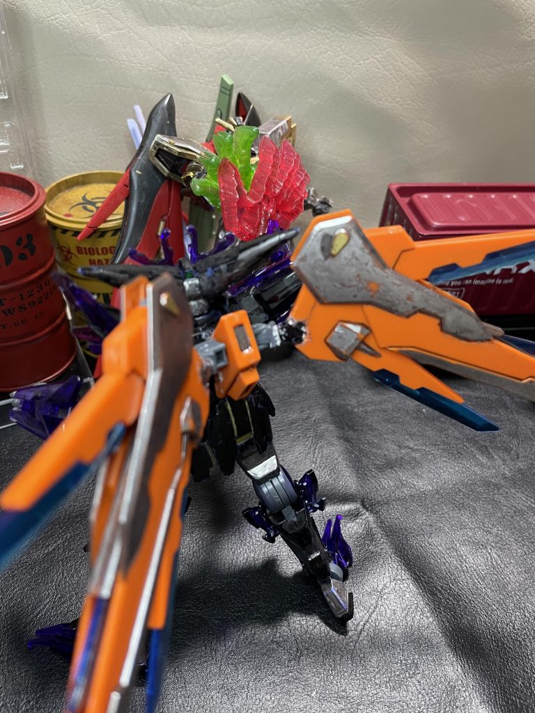 続いてゴッドガンダムBreak type-Rとのゴッドフィンガーvsダークネスフィンガーです😊