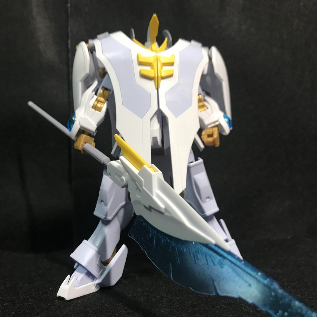 デスサイズヘルを元にしつつヴァサーゴの魂も継いでいるって言う機体です!個人的に顔だけ好きです(おい)