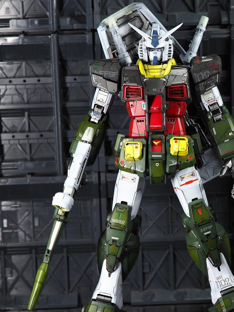PG UNLEASHED 1/60 RX78-2 ガンダム Ver.Soldier(ソルジャー) 徹底 改修 塗裝 完成品–2枚目/制作者：gemodels